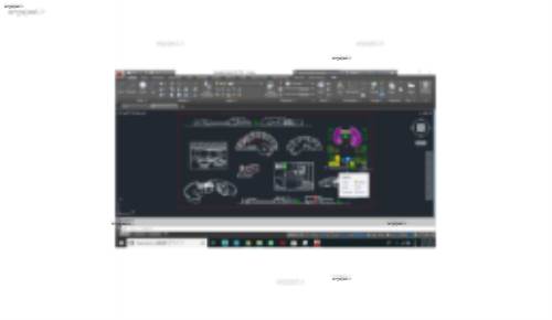 طرح دبستان فایل اتوکد و شیت بندی